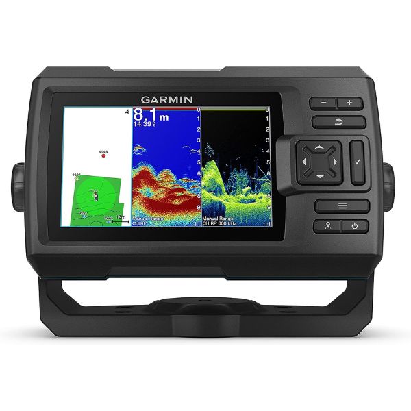 GPS Garmin Striker Vivid 5cv – Con Transductor GT20-TM – Resistente al Agua – Pantalla 5" – Negro