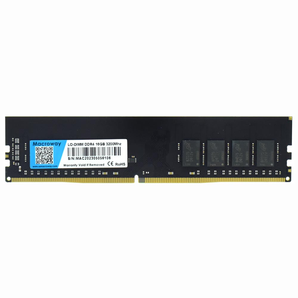 Memoria RAM Macroway LO-DIMM - 16GB - DDR4 - 3200MHz