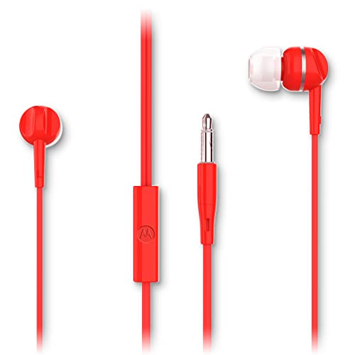 Audífonos Motorola Earbuds 2-S – Jack 3.5 mm – Rojo