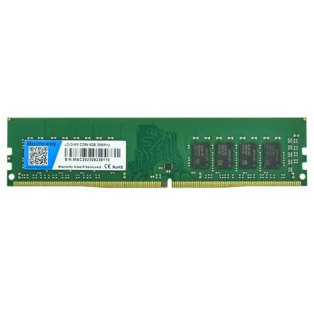 Memoria RAM Macroway LO-DIMM - 8GB - DDR4 - 2666MHz - Para PC