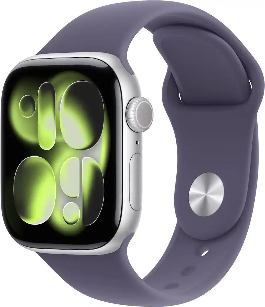 Apple Watch Series 11 MEU64LW/A - Bluetooth - Wi-Fi - 42mm - S/M - GPS - Aluminio Gris Espacial / Púrpura