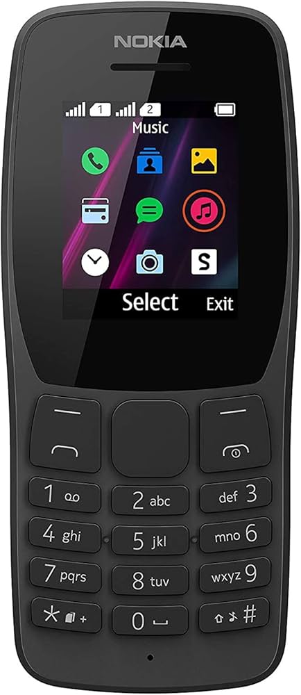 Celular Nokia 110 DS 18 - Negro