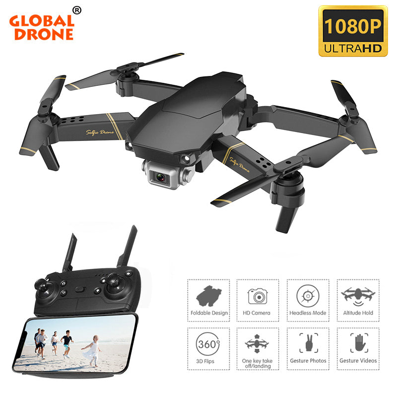 Drone MD 2656 - HD - Con Control - Wi-Fi - Negro