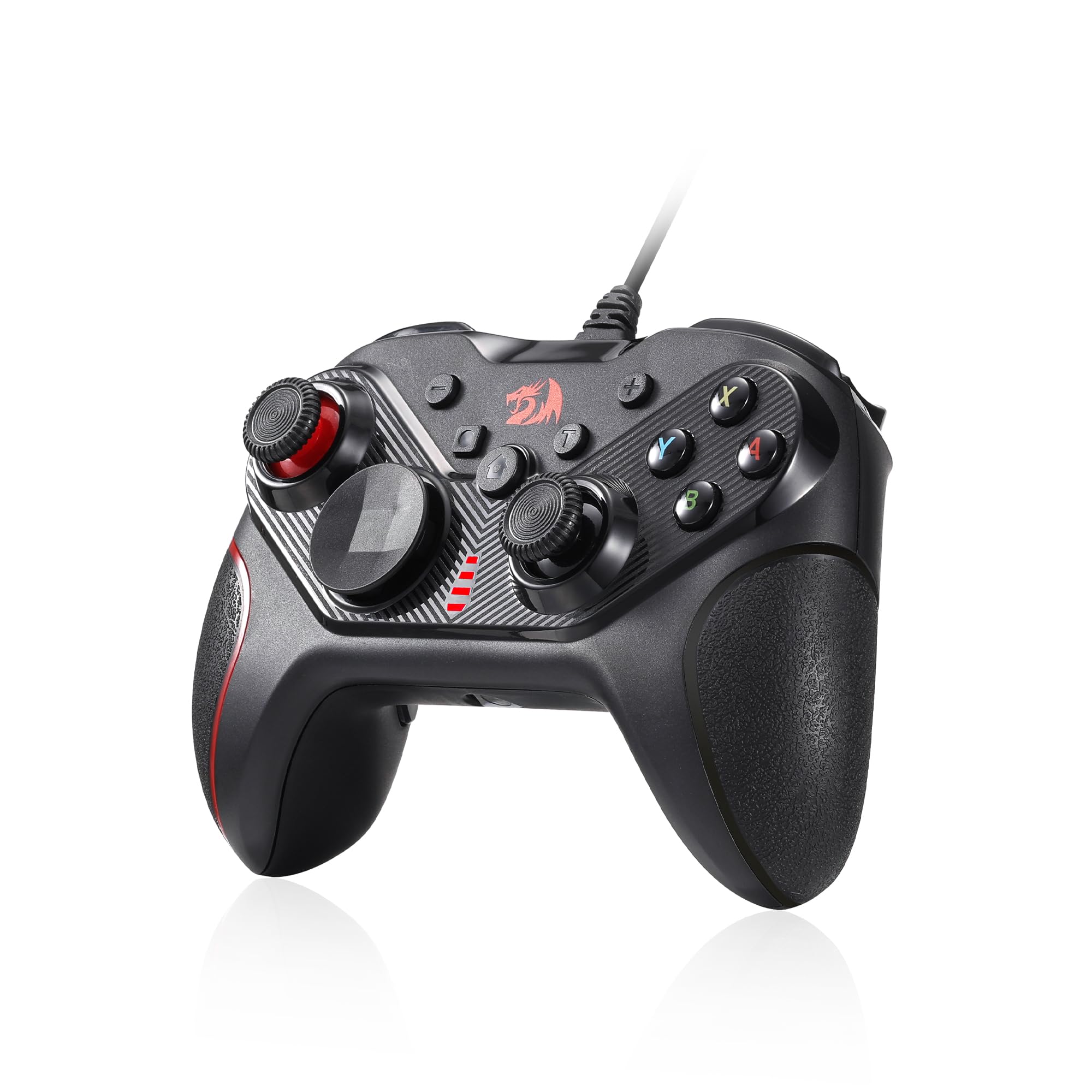 Control Gamer Redragon Rift G710 - Con Cable - USB - Para PC/PS3/Switch - Negro