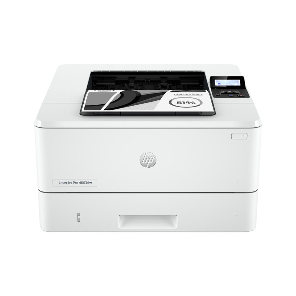 Impresora Láser HP LaserJet Pro 4003N – USB / Ethernet – 110V 50/60Hz – Blanco