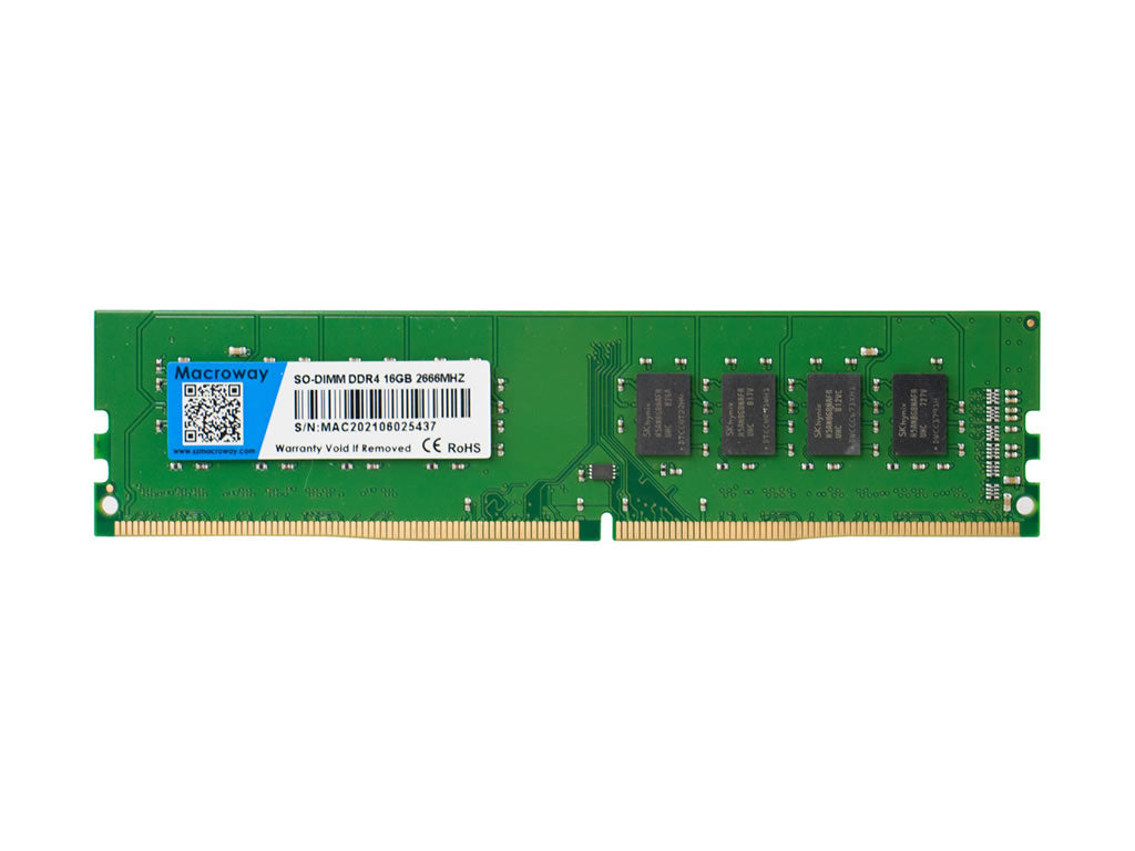 Memoria RAM Macroway SO-DIMM - 16GB - DDR4 - 2666MHz - Para Notebook