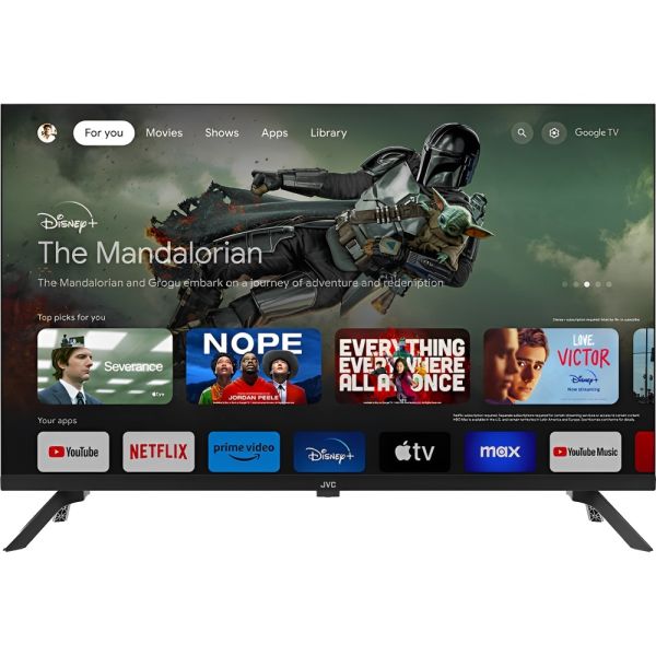 JVC TV SMART 32" LT-32KB138 GOOGLE TV HD