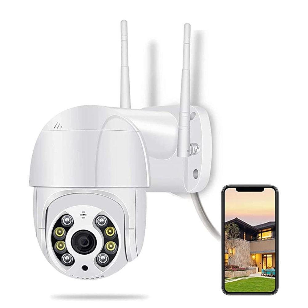 Cámara de Seguridad IP IPF-08A - 3MP - 1080p - Wi-Fi - Blanco
