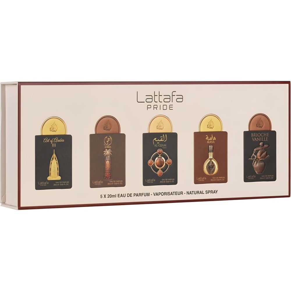 Kit Lattafa Pride Gift Set Box 04 – 5 en 1 – Eau de Parfum – Unisex – 20 ml