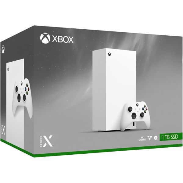 Consola Microsoft XBox Series X 1TB Edición Digital HDR JP 1882 2V - Blanco