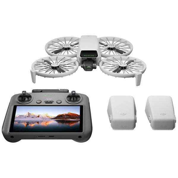 Drone DJI Flip Fly More Combo (DJI RC 2) (GL) - 4K - Con Control - GPS - Gris