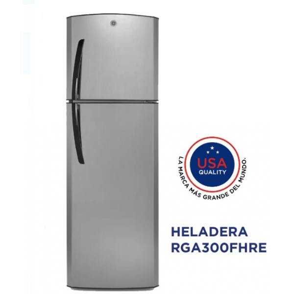 GENERAL ELECTRIC HELADERA RGA300FBM INX + LICUADORA PE-SM805R