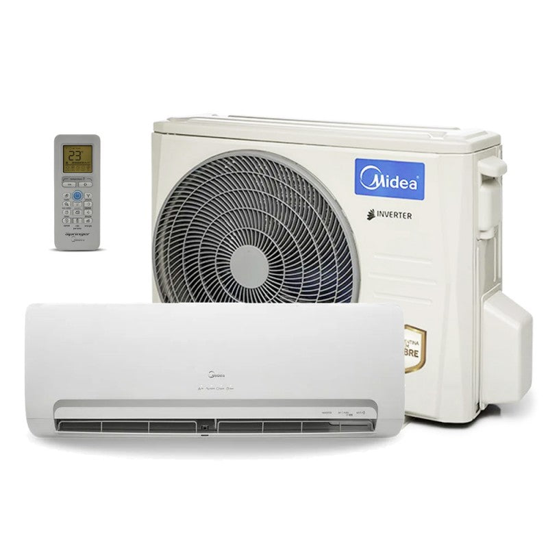 Aire Acondicionado Midea MDIA-18INV - 18000BTU - Calor/Frío - Inverter - Con AI ECOMASTER - 220V/60Hz - Blanco