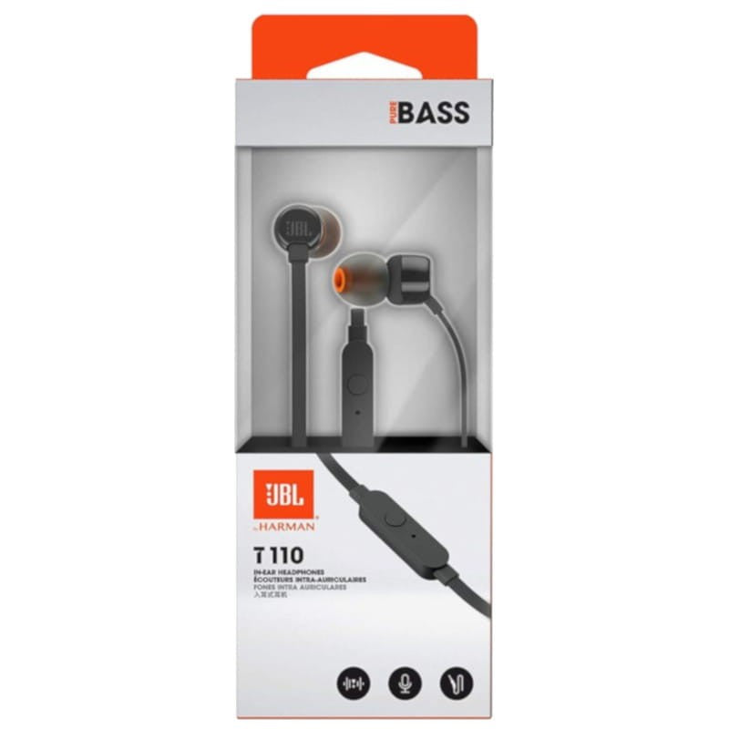 Audífonos JBL Tune 110BT – Bluetooth – Gris