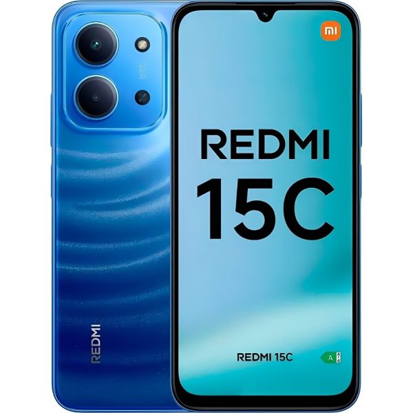 Celular Xiaomi Redmi 15C - 4/128GB - 6.9'' - Dual-Sim - Azul