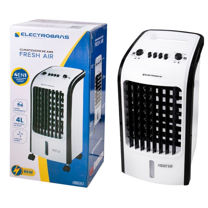 Climatizador de Aire Electrobras Fresh Air EBCA-01 - 80W - 220V 50/60Hz - Blanco
