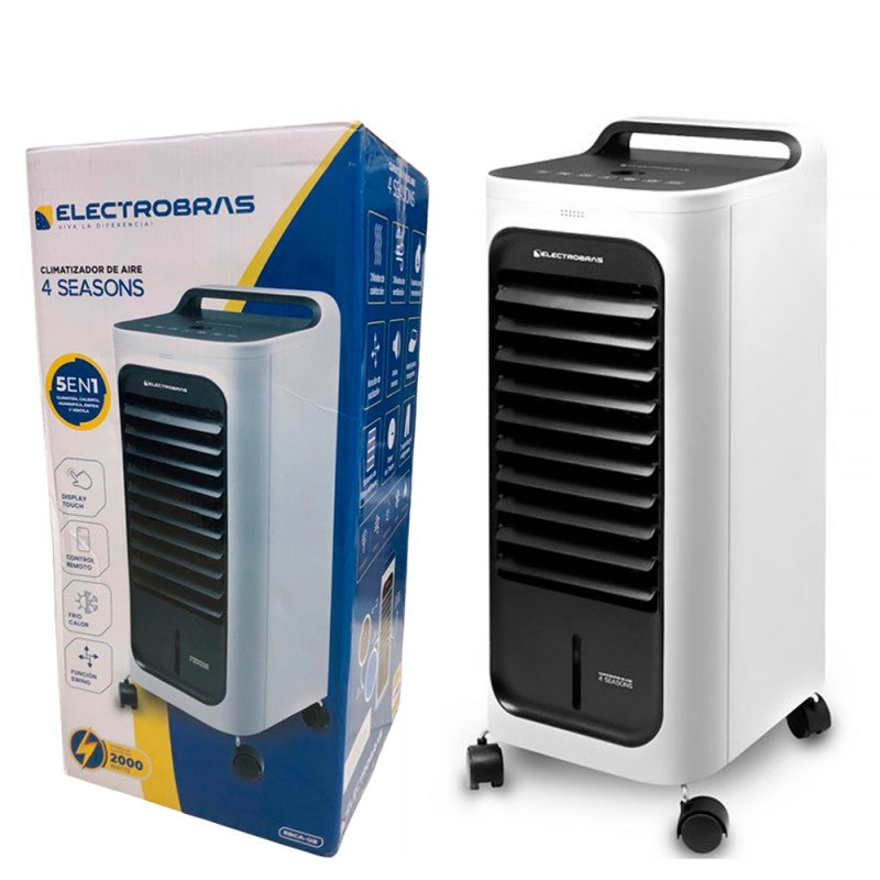 Climatizador de Aire Electrobras 4 Seasons EBCA-02 - 2000W - 220V 50/60Hz - Blanco