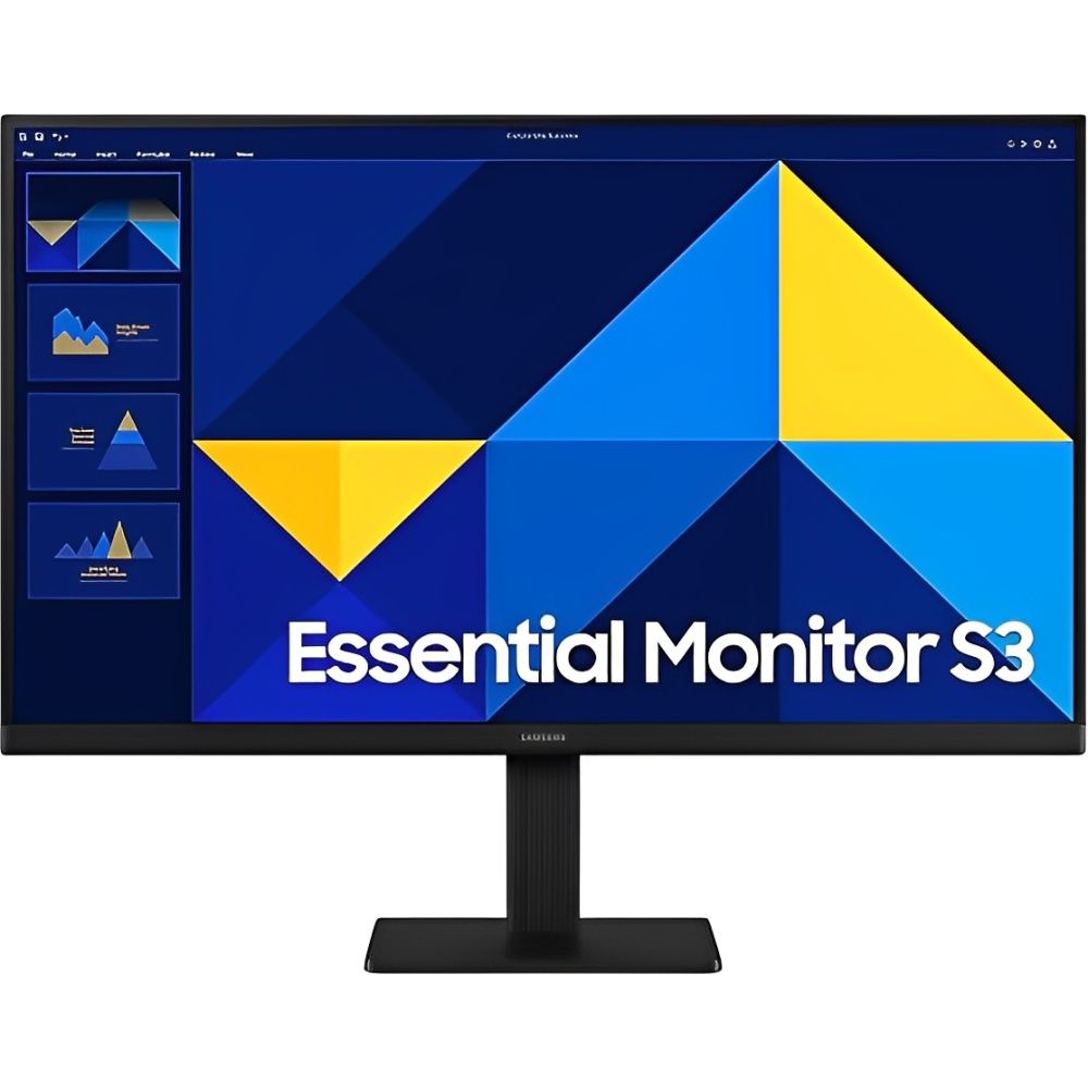 Monitor Samsung Essential S3 LS22D300GAN - Full HD - HDMI / VGA - 22"