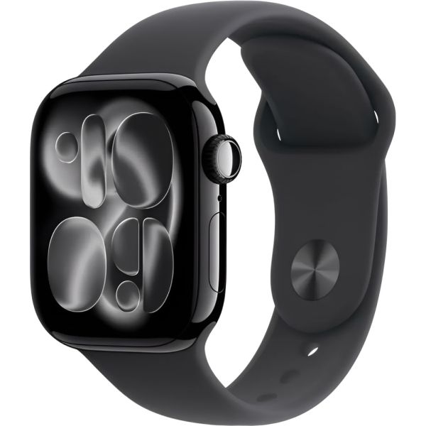 Apple Watch Series 11 MEQT4LW/A - Bluetooth - Wi-Fi - 42mm - S/M - GPS - Aluminio Jet Black / Negro