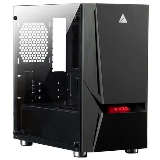 GABINETE AZZA GAMING MICRO ATX 110F LUMINOUS CSAZ-110