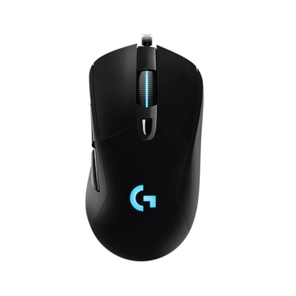 Mouse Gamer Logitech G403 Hero - Con Cable - 25600 DPI - 6 Botones - Negro