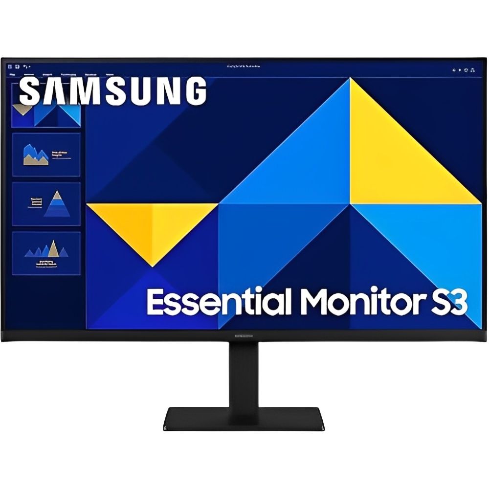 Monitor Samsung Essential S3 LS27D300GANXZA - Full HD - HDMI / VGA - 27"