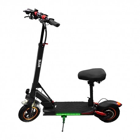 Patinete Eléctrico HYE HYE-S11PRO – 10" – Con Asiento – 12,500 mAh – 40 km/h – 500W