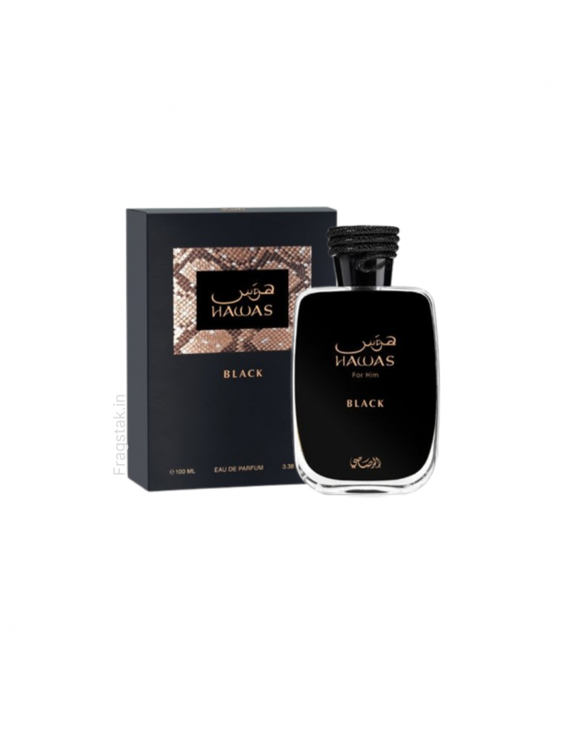Perfume Rasasi Hawas Black - Eau de Parfum - Masculino - 100ML