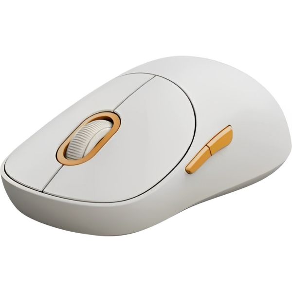 Mouse Xiaomi Wireless 3 XMWXSB03YM - Inalámbrico - Multi Bluetooth - 1200 DPI - 5 Botones - Blanco