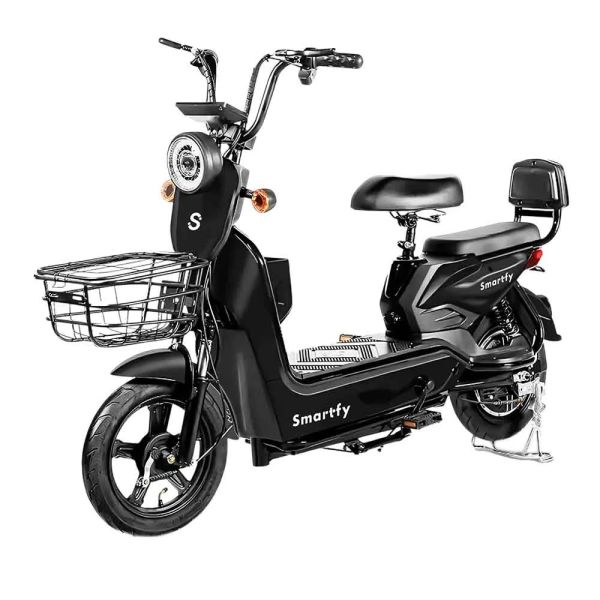 Motocicleta Eléctrica Smartfy BE02B – 500W – 45 km/h – Negro