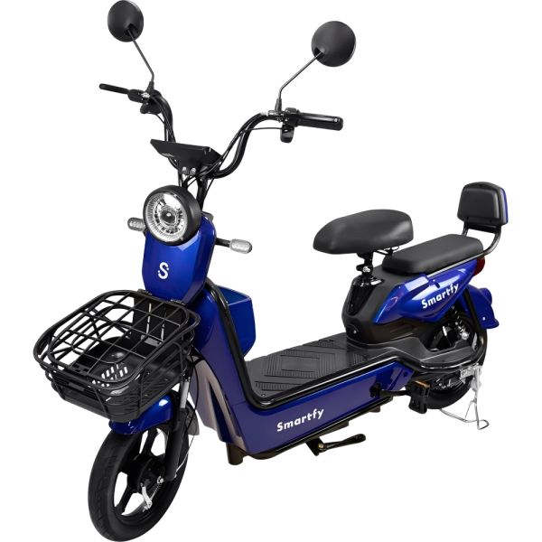 Motocicleta Eléctrica Smartfy BE01BL – 500W – 45 km/h – Azul
