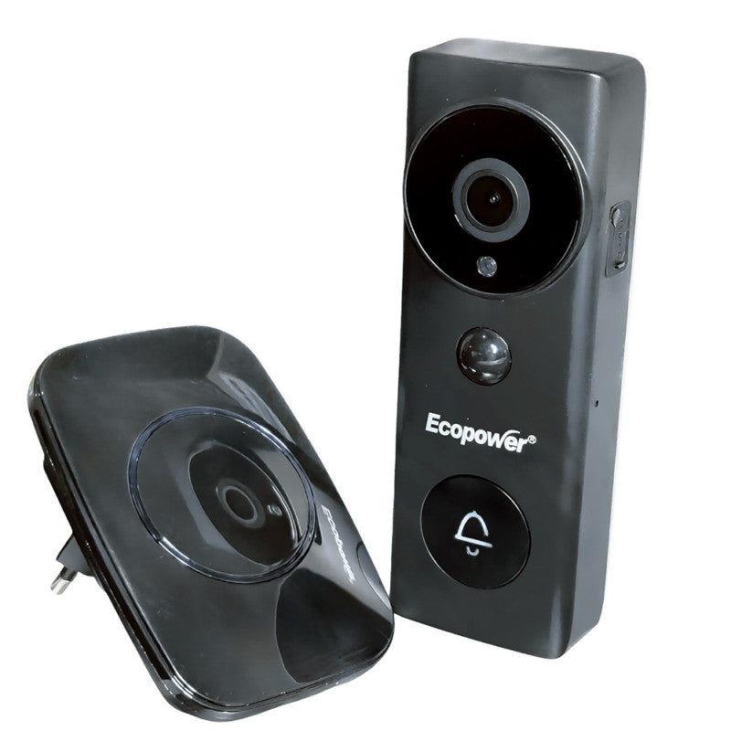 Timbre Ecopower EP-C101 - FHD - Wi-Fi - Negro