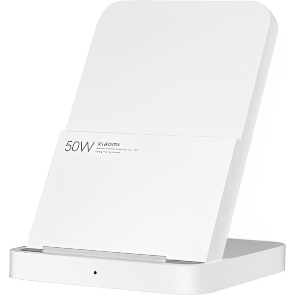 Cargador Inalámbrico Xiaomi Mi Charging Stand BHR7560GL - 50W - Sin Cable - Blanco